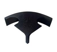 Aquarium Tunnel - 4" Fish Cave | ABS Habitat Shelter: Decorative for Freshwater Marine Fish, Lizards and Hermit Crabs, Great for Improving Aquatic Scenery