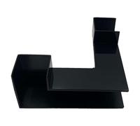 Aquarium Tunnel - Aquarium Cave | Black Shrimp Cave, 1 Pc Natural Hiding Shelter, Aquatic Pet Decor Tunnel, Betta Play Corner Accessory, For Small Invertebrates Breeding Habitat Ornament