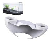 Aquarium Tunnel Corner Tank Cave, Fish Hideaway Decoration Ornament Toy