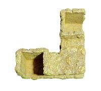 Aquarium Tunnel Decoration - Sturdy Resin | Double-Entry Observation Tunnel for Fish and Shrimp | for Aquarium Corners, Loaches and Bottom Dwellers, Safe Hiding Cave, Color Variations May Appl