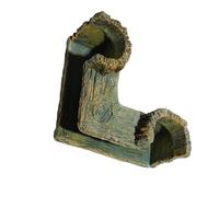 Aquarium Tunnel - Double Entry Resin Aquarium Hiding Tool, Submersible Cave Decoration, Pet Habitat | Indoor Aquariums, Water Equipment All