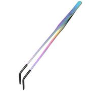 Aquarium Tweezer - Terrarium and Aquarium Pet Feeder Tools for Reptiles | Silicone Head and Stainless Steel with Non-Slip Grip, Safe Handling for Snakes, Lizards, Spiders, Home Tanks or Aquatic Plants