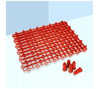 Aquarium Undergravel Filter, Plastic Grid Divider Tray for Fish Tank Bottom Plate, Enhances Water Quality and Fish Health
