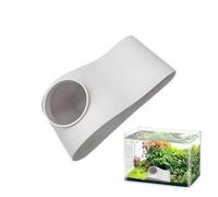 Aquarium Underground Tunnel - Cave Dome Fish Hideaway, Natural Fish Tank Decoration Ornament | Undergravel Shelter for Kuhli Loach Chili Rasbora Hermit Crab Corydora Catfish Clown Loach Shrimp