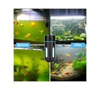 Aquarium UV Light with Timer 360Protective Shield Clean Light for Green Water Algae Clean Algae Control Lamp EU Plug 5W