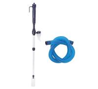 Aquarium Vacuum Cleaner Electric Siphon, Fish Tank Gravel Cleaner with Spiral Impeller Design, Multi - Purpose Water Changer and Filter for Any Size Aquarium, Includes Telescopic C
