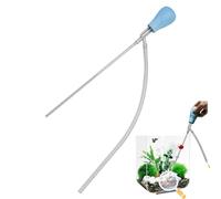 Aquarium Waste Remover,Manual Fish Feeder Waste Clean Tool - Pipette Suction Dropper, Gravel Cleaning Straw for Shrimp Betta Turtle Reef Breeding