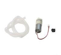 Aquarium Water 12V, DC 6V-12V Diaphragm for Tea Machine, 71mm x 27mm Mini Motor with High Suction, Low Noise, Food-Safe Construction