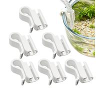 Aquarium Water Change Hose Holder Pack of 6 Adjustable 3D Printed
