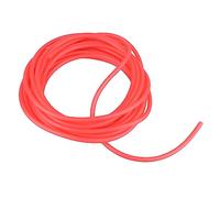 Aquarium Water Changer Tube, Professional Silicone Fish Tank Hose 16.4ft - Flexible Durable Design, High Temperature Resistance, Ideal for Freshwater and Saltwater Tanks (Red)