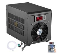 Aquarium Water Chiller and Heater System, 5-40℃ Constant Temperature Control, 180W Energy Efficient, Quiet Operation with Pump and Hose for Fish Tank Cooling