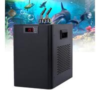 Aquarium Water Chiller Cooler Cooling Adjustable 42 Gal Chiller, Quiet Chiller, for Ice Bath, with Pump & 3m Pipe for Hydroponics FreshSaltCoral Shrimp,160L
