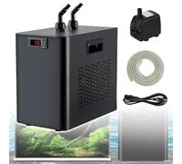 Aquarium Water Chiller Cooler Fish Tank Heater 160L/300L/500L, 1/10 HP, 1/3 HP, 1/2 HP, Fish Tank for Seafood Cultivation,160L/42Gal
