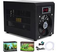 Aquarium Water Chiller Cooler Hydroponics 60L/160L/300L Fish Tank for Hydroponics Syste Compressor Syste Cools Down Quickly for Fish Tank Coral Reef Tank,160L/42GAL