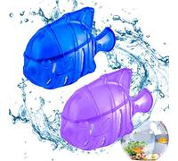 Aquarium Water Clarifier | Clear Cloudy Fish Tank Water Treatment, Safe for Freshwater & Saltwater Fish and Plants - 2 Pack