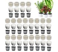 Aquarium Water Plants Fixed Ring, Fish Tank Plant Ring, Aquatic Plant Fixed Holder For Aquarium Decoration, Anti-Floating Ceramic Aquarium Plant Rings, Sponge Water Plants Ring Decor Aquarium Supplies