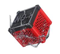 Aquarium Water Pure Cube - Efficient Fish Tank Water Filter, Filter Block | Honeycomb Structure Cleaning Accessories, Reusable Activated Carbon Filter for Aquarium Tanks with Clear