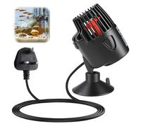 Aquarium Wave Maker 3000L/H Circulation Pump for Fish Tank, Silent Submersible Powerhead with 360° Rotation, Strong Magnetic Base for Freshwater Saltwater Reef, Eliminates Dead Spots