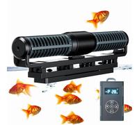 Aquarium Wave Maker, Adjustable Cross Flow Circulation Pump with Strong Magnetic Base for Freshwater and Saltwater Tanks