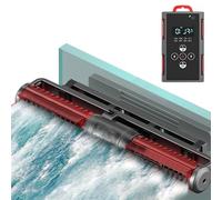 Aquarium Wave Maker, Adjustable Magnetic Cross-Flow Pump for Enhanced Water Circulation in Saltwater and Freshwater Fish Tanks