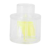 Aquarium Wave Maker Outlet Luminous Design Fish Tank Wave Making Head ABS Silicate Material Realistic Ocean Simulation Enhanced Water Quality Easy Install for Marine Freshwater