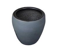 Aquariums Ceramic Fish Tank Living Room Office Floor Fish Tank Patio Vintage Water Tank Cement Gray Fish Bowl(42cmx41cm)