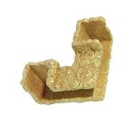 Aquariums Decorative Resin Tunnel Landscape Ornament Fishtanks Shelter Cave For Bettas Fish And Shrimp Corner Hideouts Aquariums Hideouts Cave Decors For Fish