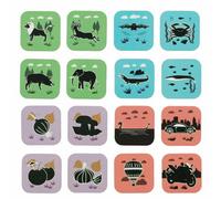 Aquarius 108 Augmented Reality Cards+Storage Bag Educational Toy Christmas Gift For Kids