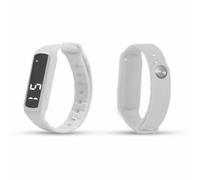 Aquarius 114 Teen Fitness Tracker White - Step Counter & Activity Watch For Young Apprentices, Junior Trades & Active Diy