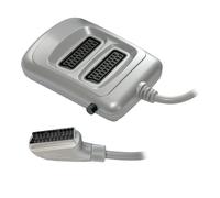 AQUARIUS 2 Way SWITCHED Double Scart Switch Box