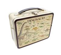 Aquarius 48183 Smithsonian Dinosaurs Large Tin Box, Multi-Colored, 8 inch