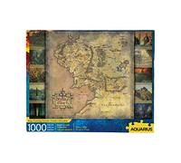 The Lord of the Rings Middle Earth Map 1000 piece jigsaw puzzle (nm)