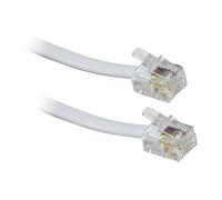 AQUARIUS 7.5M ADSL Modem/Router Broadband RJ11 Cable Lead Extension for Internet