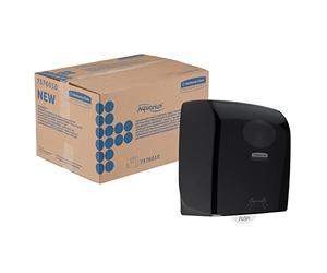 Aquarius 7376, Rolled Hand Towel Dispenser, Black, 1 x 1 Dispenser