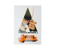 AQUARIUS A Clockwork Orange Knife Tin Sign Multi-colored, 3"