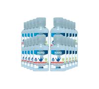 AQUARIUS Anti-Bacterial Hand Sanitiser Gel, Kills 99.9% Bacteria, 20x60ml