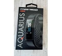 Aquarius IP68 Waterproof Bluetooth Fitness Tracker with Heart Rate Monitor and Step Counter - Black