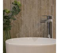 Aquarius Arc Tall Mono Basin Mixer Tap In Chrome
