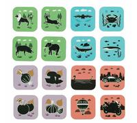 AQUARIUS Augmented Reality Cards, Perfect Toy to Educate with 108 Cards With Storage Bag Aquarius Multicolor