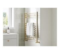 Aquarius Auro Brushed Brass Towel Radiator 1600 X 500mm Aqau0288