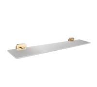 AQUARIUS Auro Glass Shelf in Gold Aquarius Gold
