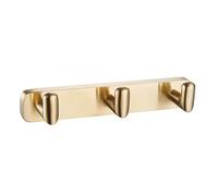 AQUARIUS Auro Triple Robe Hook in Gold Aquarius Gold
