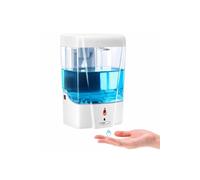 AQUARIUS Automatic 'Hand Sanitiser Dispenser' with Infrared Motion Sensor, 700ml in White Aquarius White