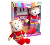 Doodle Birthday Buddy (Girl & Boy) 'Count Down Birthday Bear Toy' in Red | Size: Medium Doodle Red Medium
