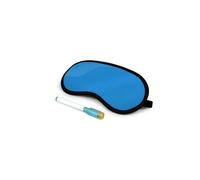 AQUARIUS Blue DIY Write Your Own Message Sleep Eye Mask with Pen