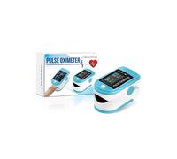 AQUARIUS Blue Finger Pulse Oximeter Version 2 - Oxygen Saturation Monitor with SpO2 Readings & Heart Rate Monitor, FDA Approved Aquarius Blue
