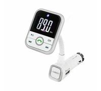 AQUARIUS Bluetooth 'MP3 Player FM Transmitter' Hands-free in Silver Aquarius Silver