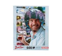 AQUARIUS Bob Ross Hair 500pc Puzzle (500 Piece Jigsaw Puzzle) - Glare Free - Precision Fit - Officially Licensed Bob Ross Hair 500pc Puzzle Movie Merchandise & Collectibles - 14x19 Inches