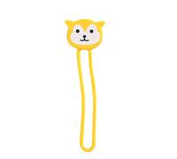 AQUARIUS Cartoon 'Cord Cable Organiser', Cat, Yellow Aquarius Yellow