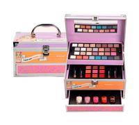 Aquarius Cosmetic Magic Studio Pin Up Travel Makeup Case Clear